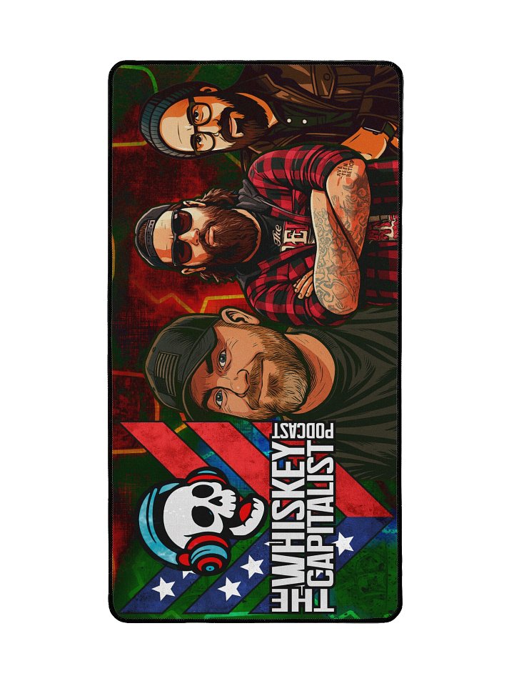 Skull Logo Desk Mat 15.5" x 31.5" product image (2)