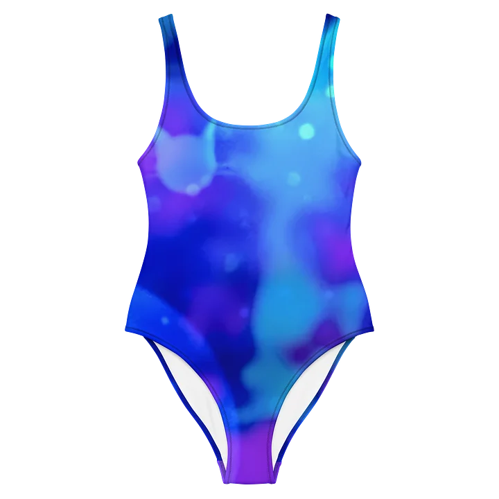 Patchwork Pool One-Piece Swimsuit product image (2)