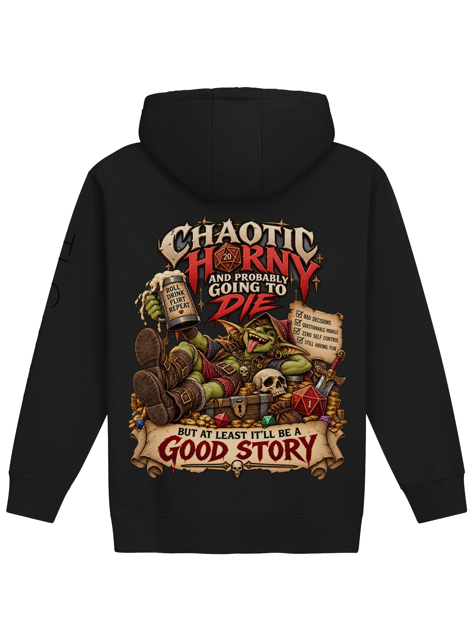 Chaotic RPG Goblin Hoodie product image (2)