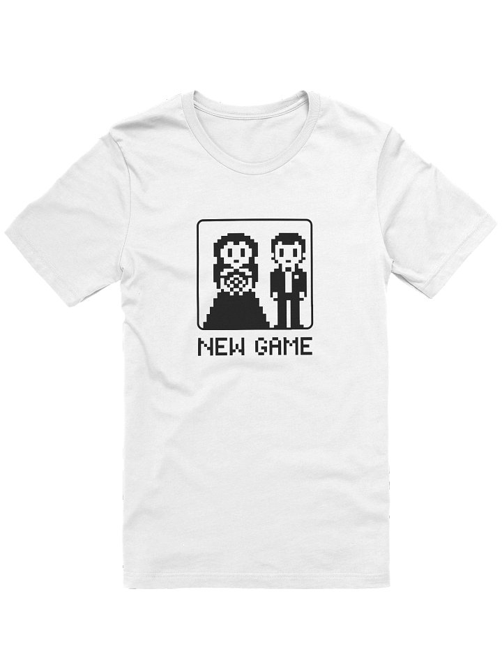 New Game 8-Bit Light-Colored T-Shirt product image (1)