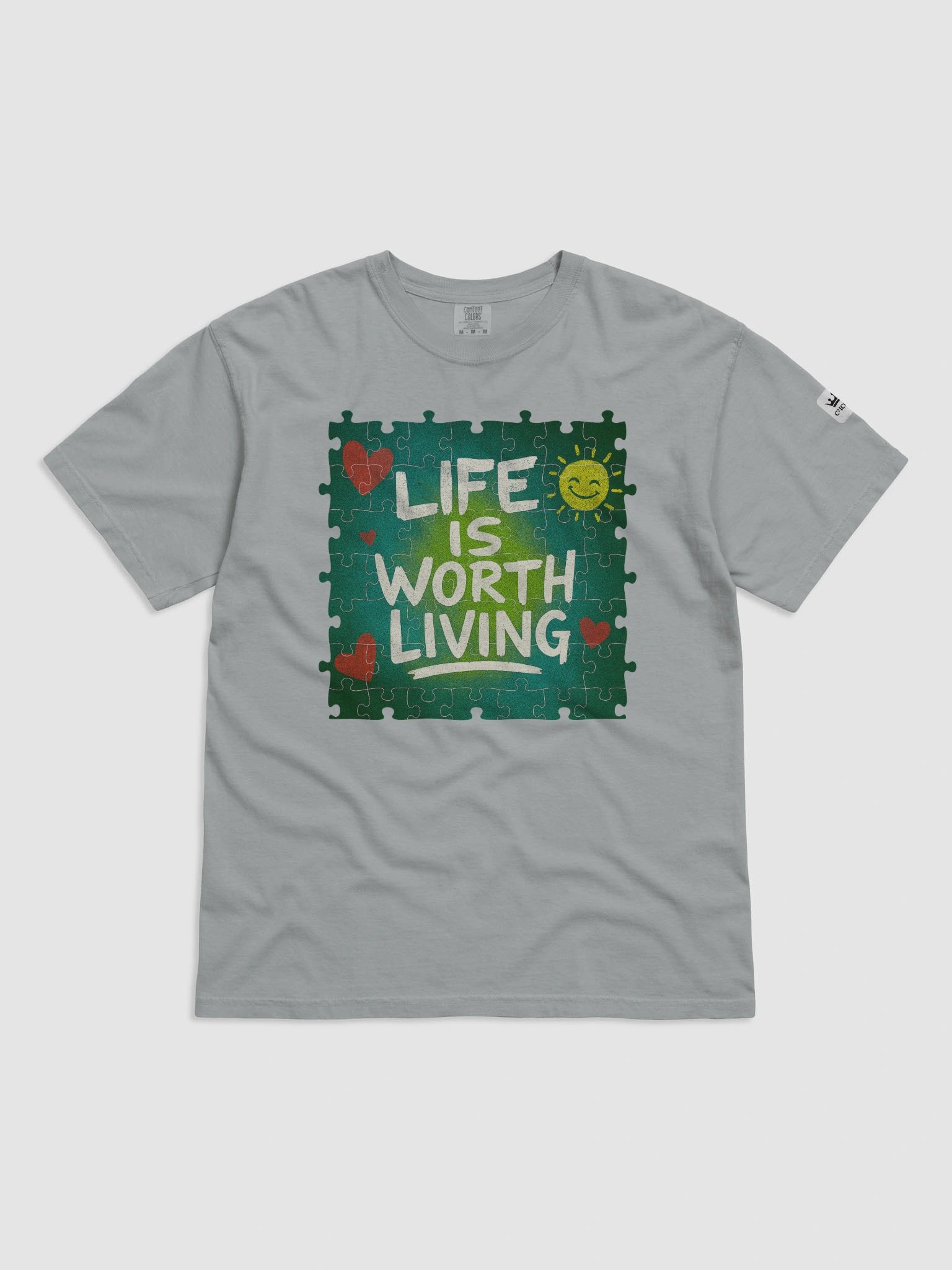 Life Is Worth Living Graphic T-Shirt product image (1)