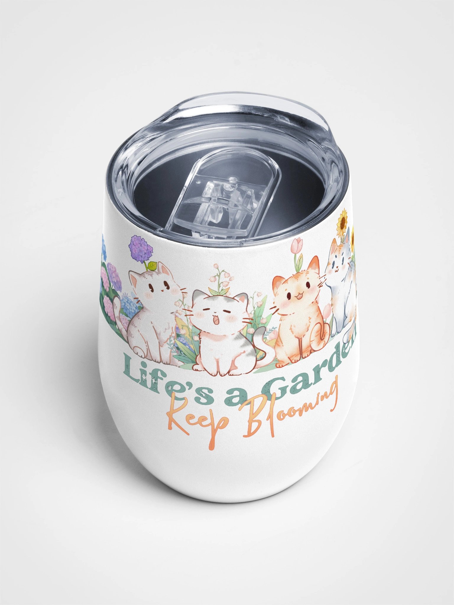 Life is a cat garden - Tumbler product image (4)