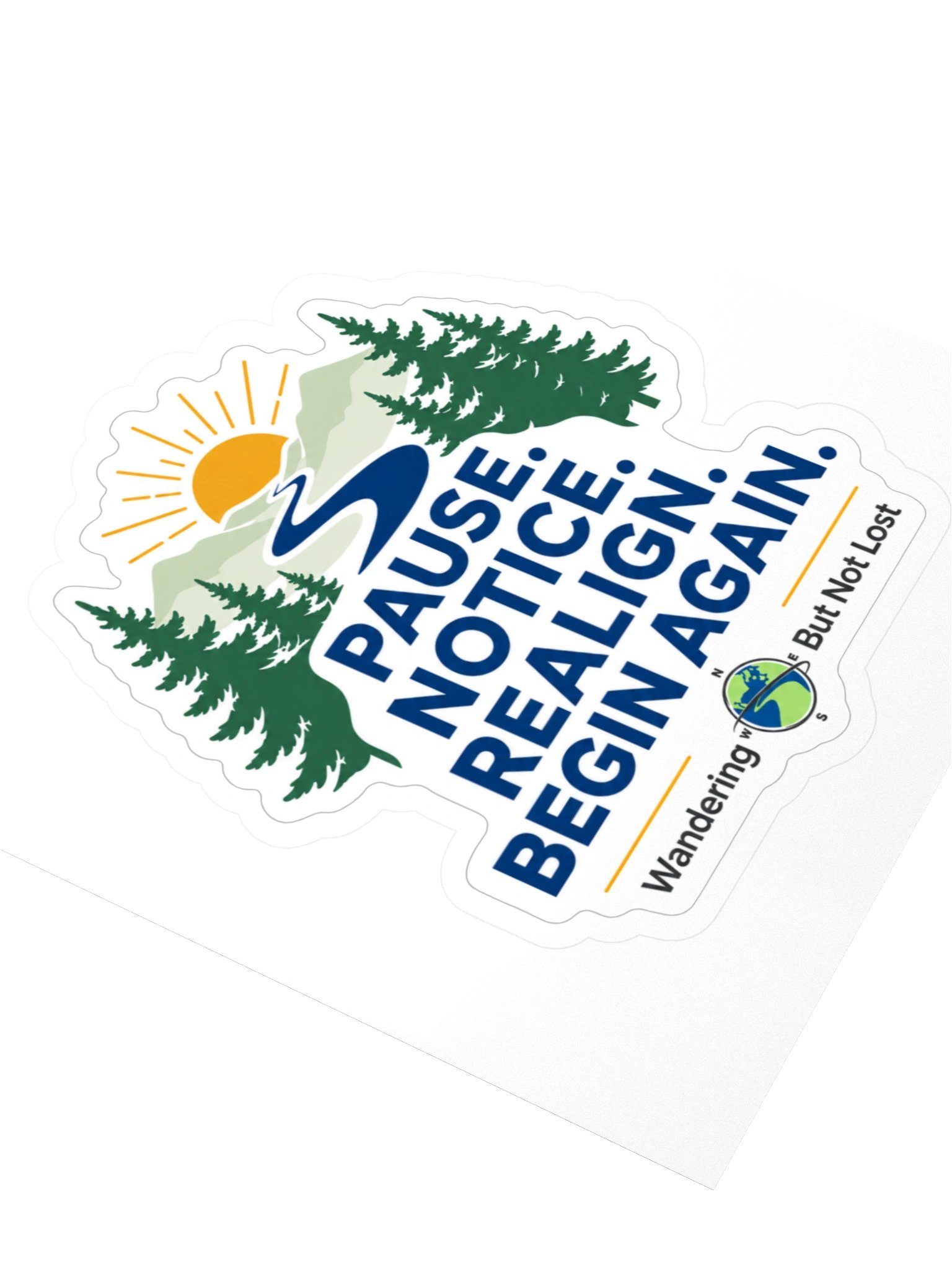 Begin Again Sticker product image (3)