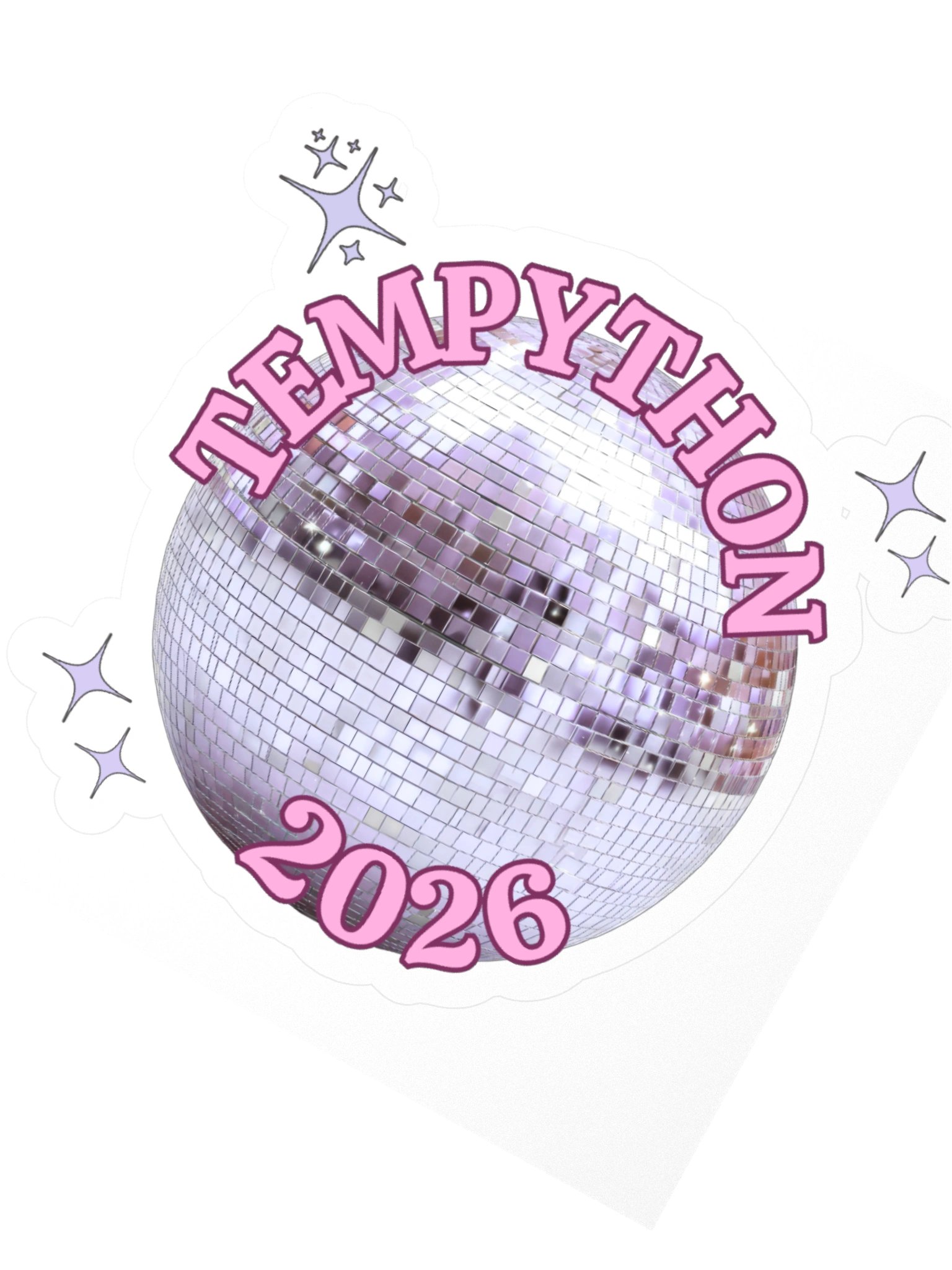 tempython disco sticker product image (2)