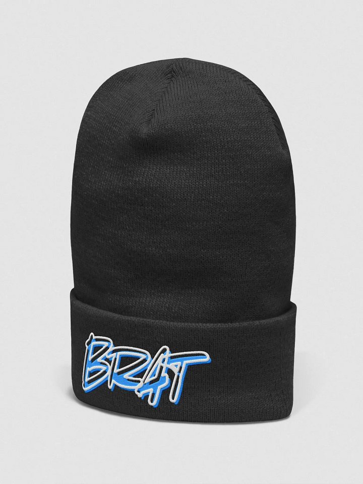 BRAT Graffiti Cuffed Beanie product image (2)