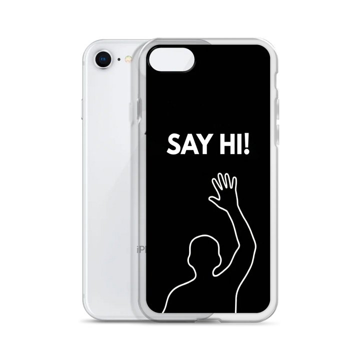 VIRAL Silhouette "Say Hi!" iPhone Case | Iconic Immersive Interactive Dance Workout Protective Phone Cover product image (2)