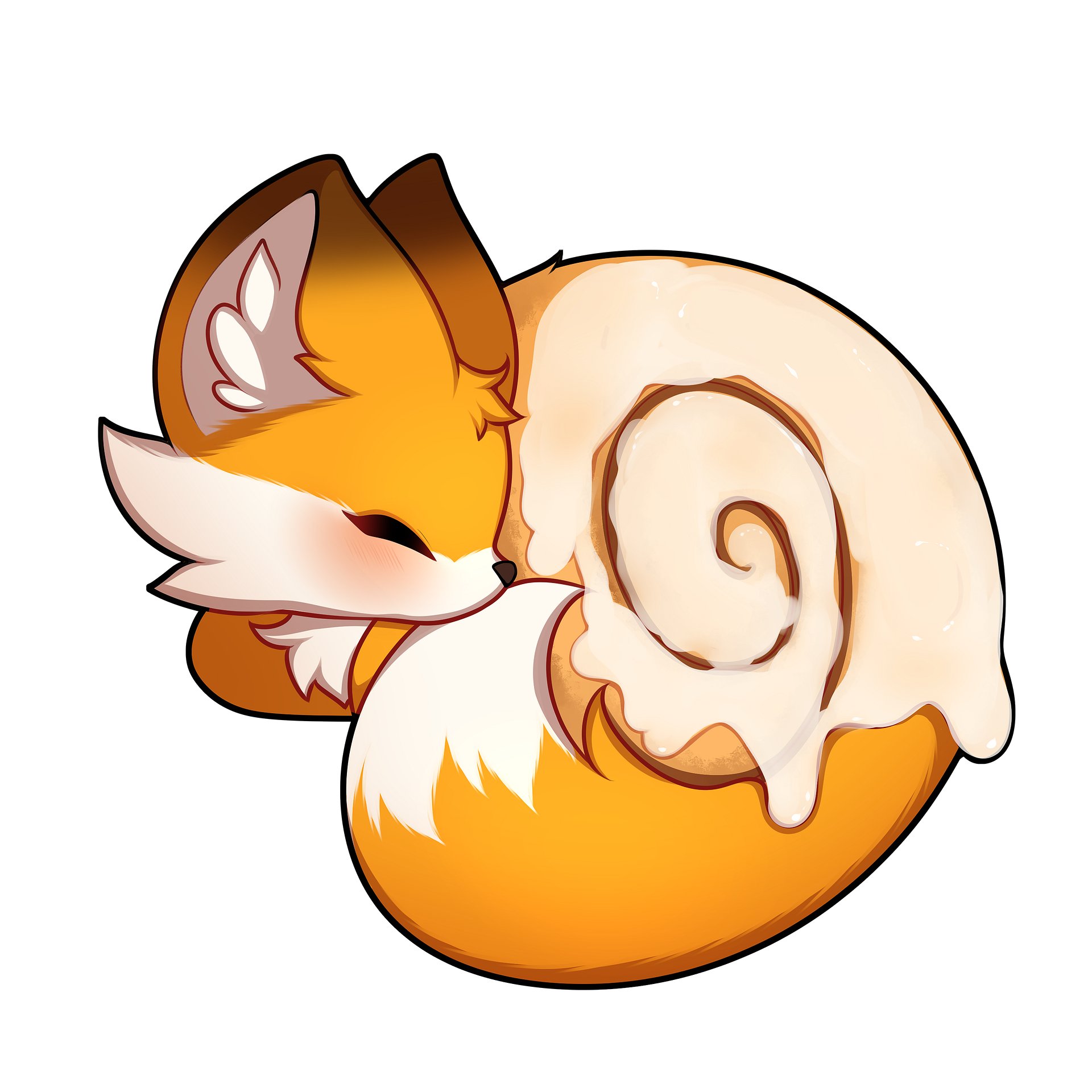 Sweet Roll Fox Mug product image (3)