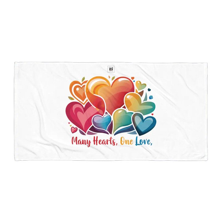 Many Hearts One Love Towel product image (1)