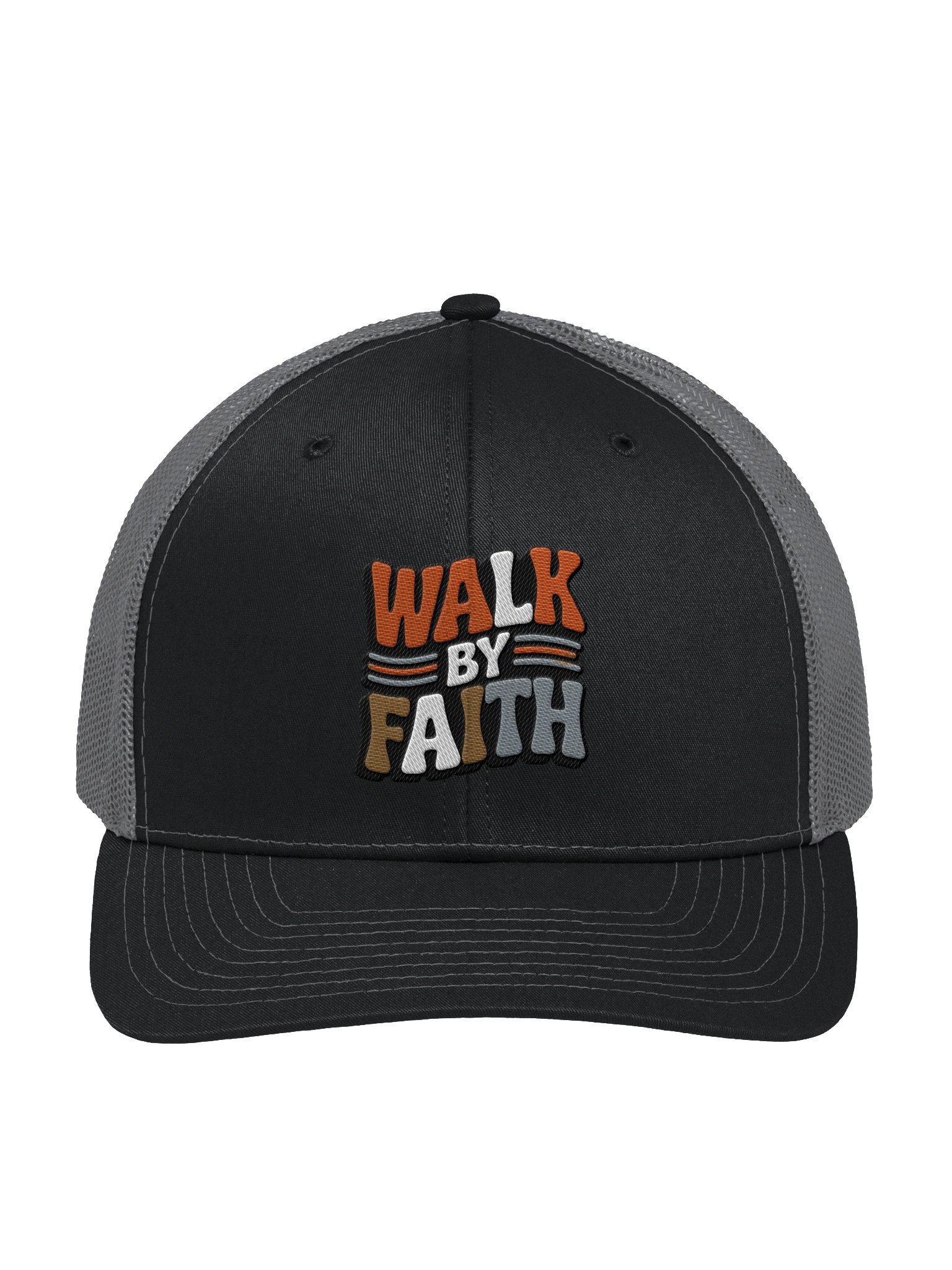 Walk By Faith Embroidered Journey Snapback Hat product image (4)