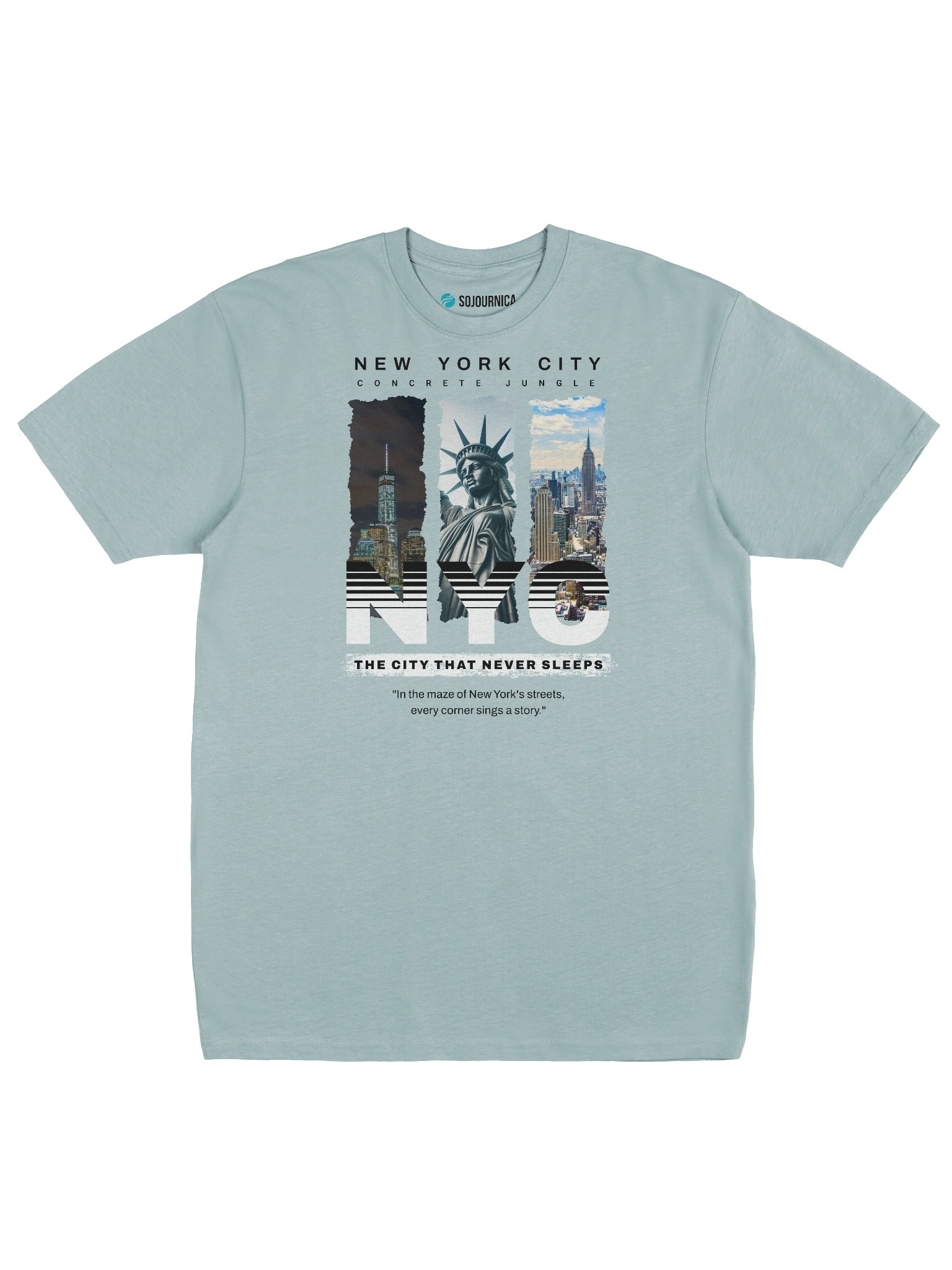 NYC Concrete Jungle Premium Unisex Light Tee product image (4)