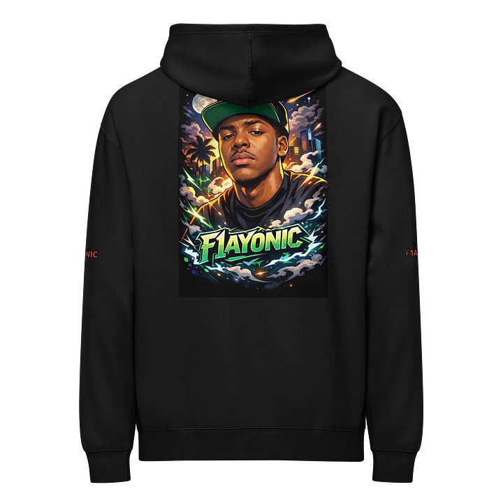 Moonlit Urban Vibes Hoodie product image (2)