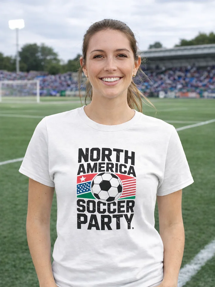 North America Soccer Party – Ultimate Fan Celebration T-Shirt product image (2)