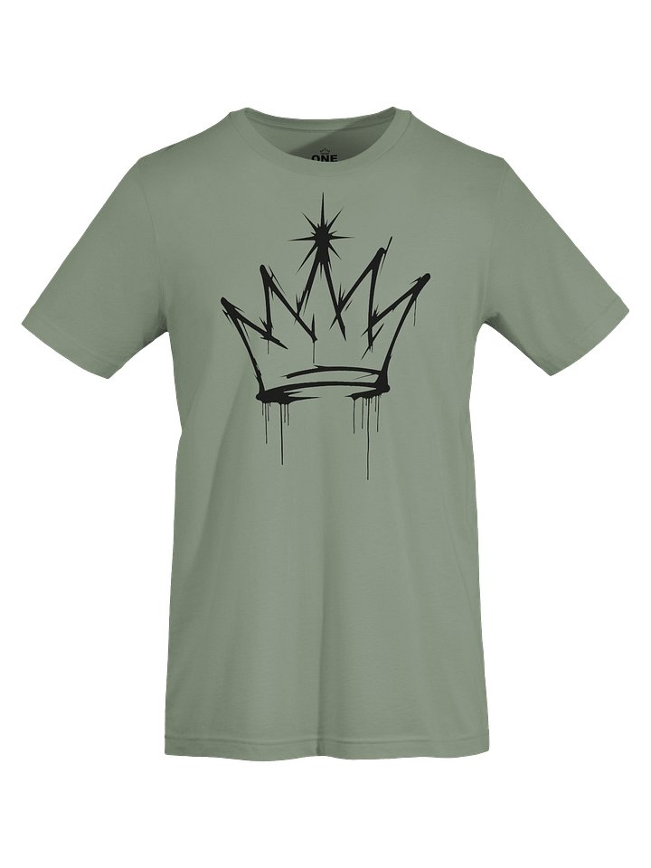 ONE KING Urban Crown Premium T-Shirt black print product image (2)