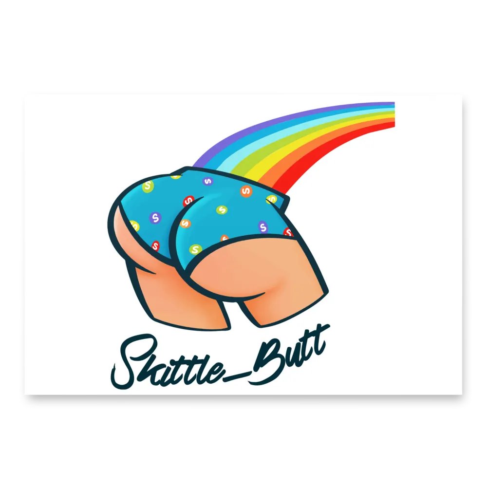 Rainbow Skittle_Butt Wrapping Paper Set product image (1)