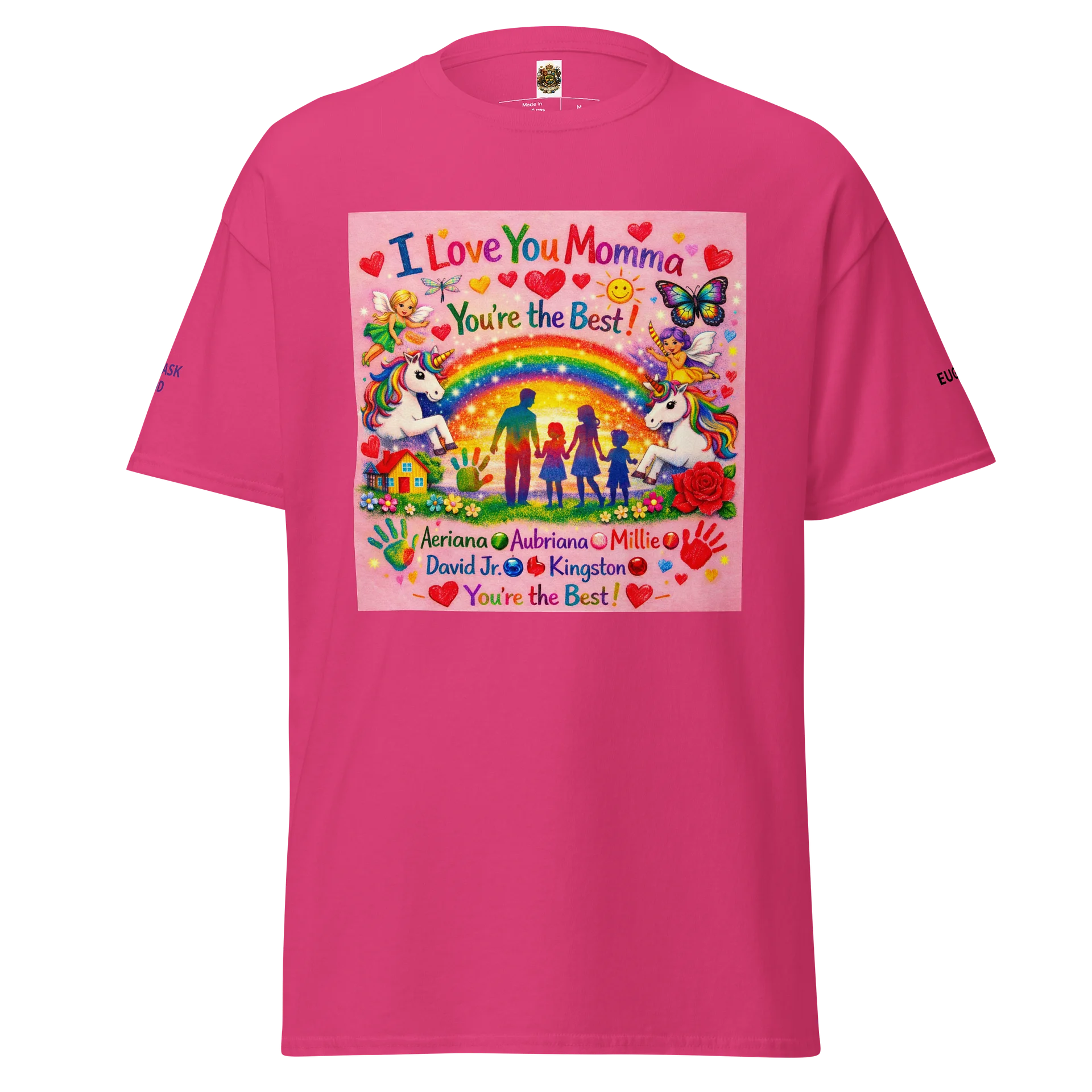 I Love You Momma — Rainbow Family Tee product image (1)