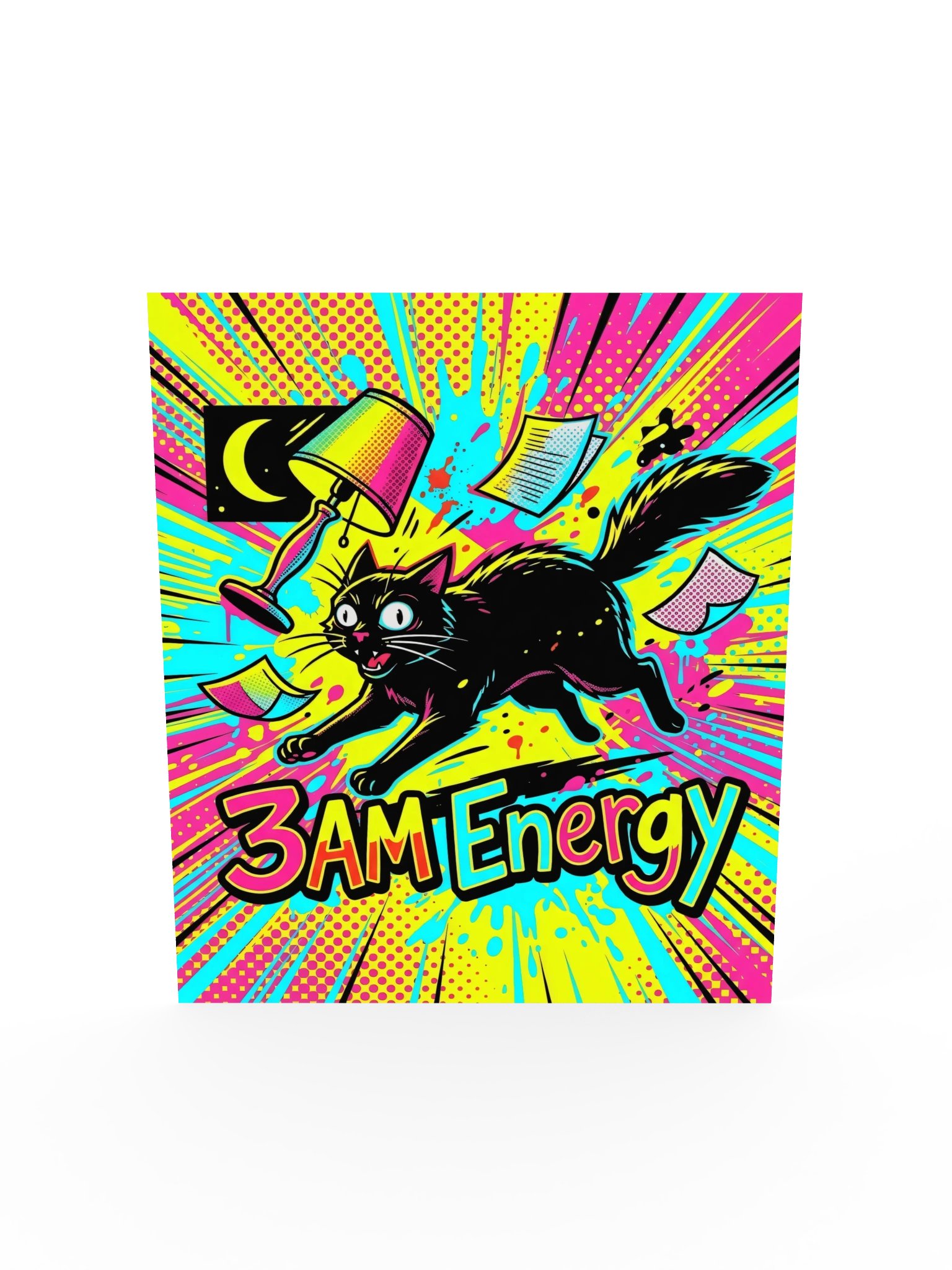 3AM Zoomies Cat Poster product image (19)