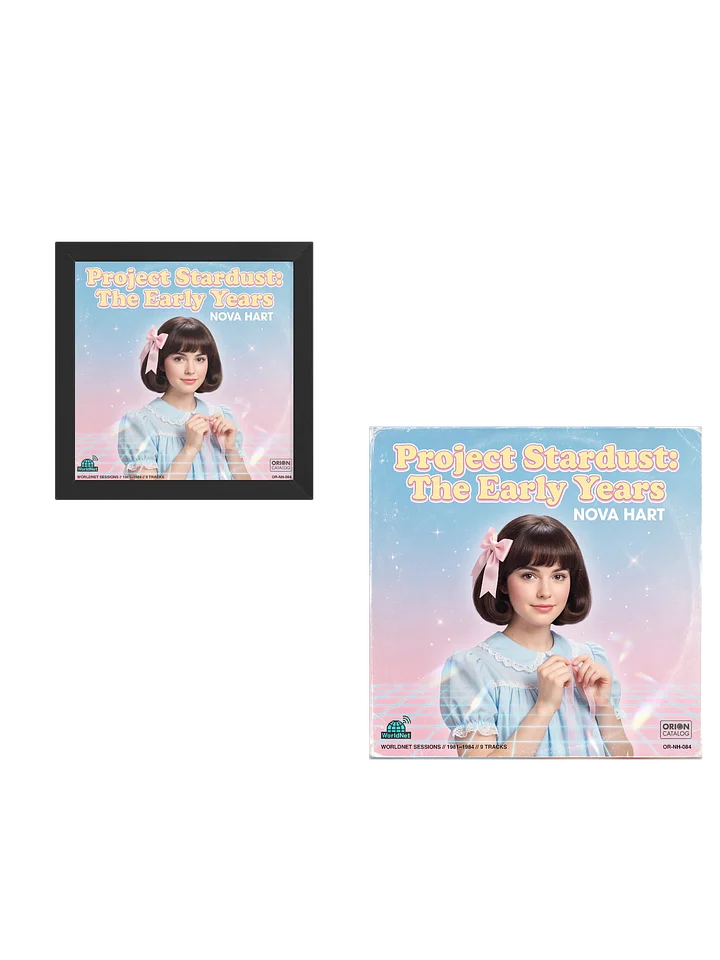 PROJECT STARDUST: THE EARLY YEARS — Digital Album + Framed Cover Art Bundle product image (1)