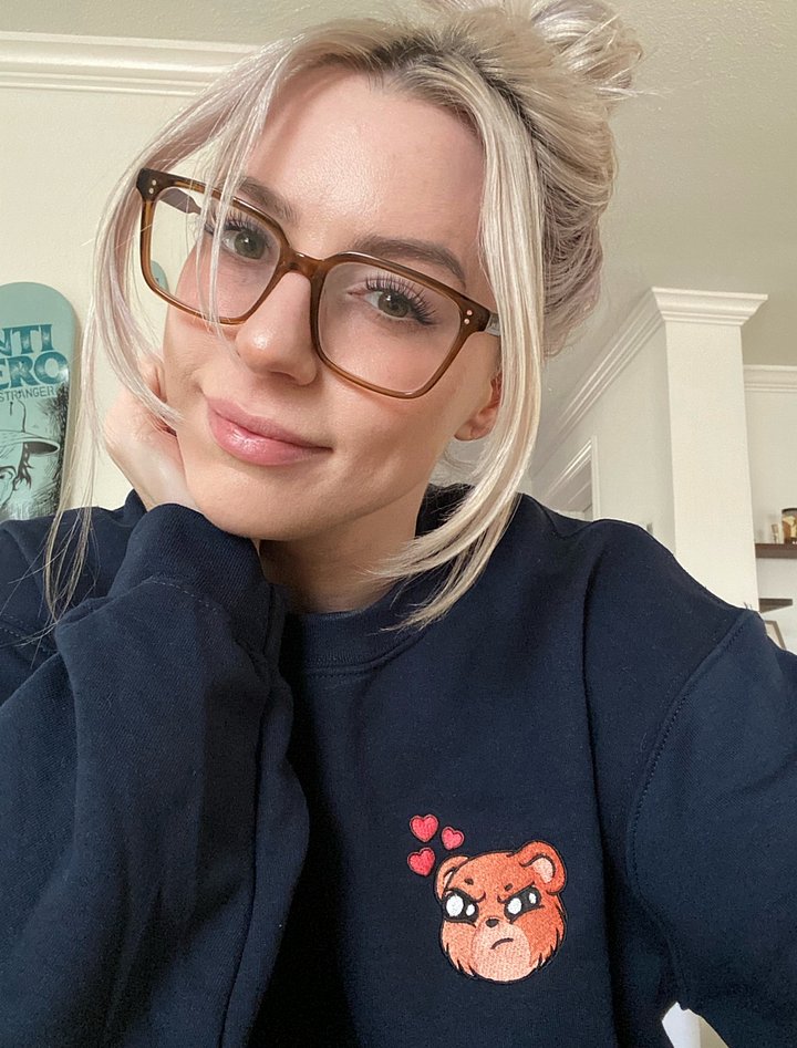 bearki Vday Embroidered Crewneck product image (1)