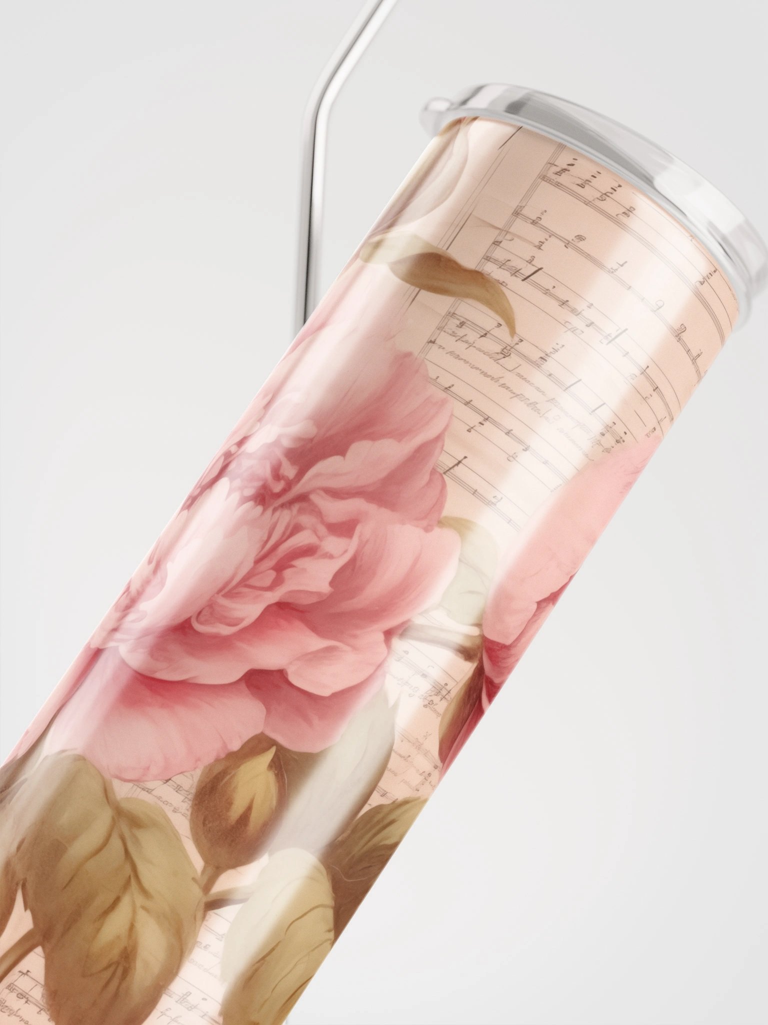 Musical Rose Stainless Steel Tumbler product image (4)