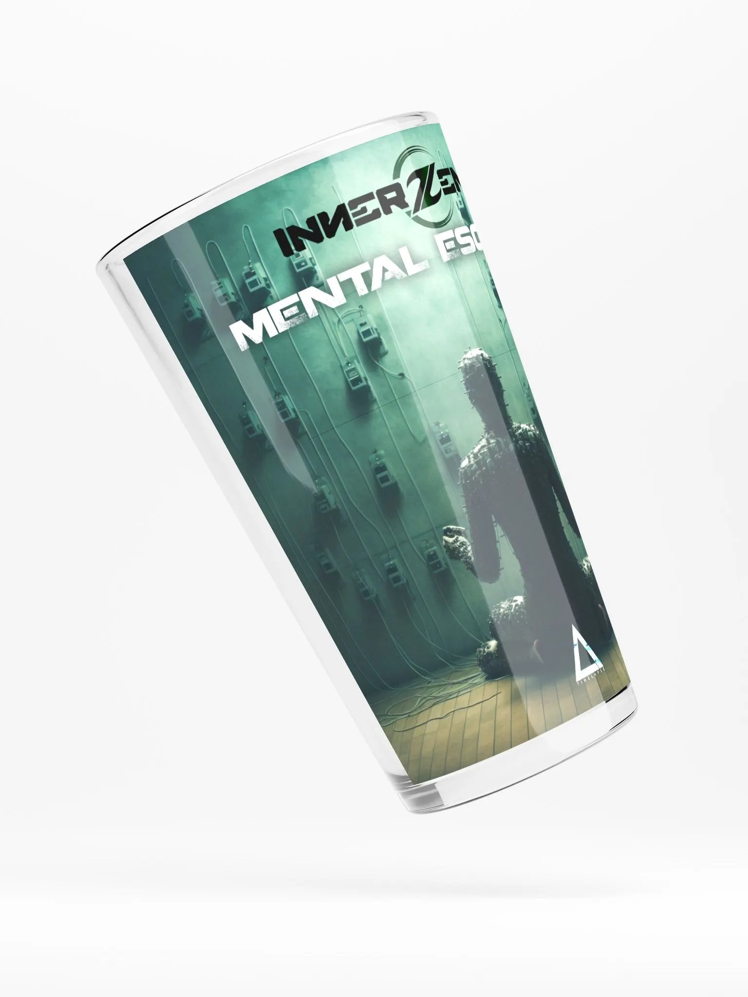 Mental Escape Pint Glass product image (4)