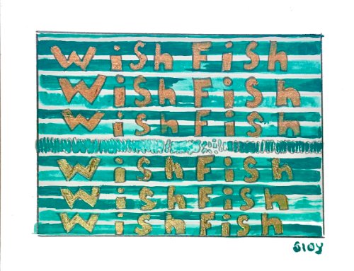 Wish Fish Print product image (1)