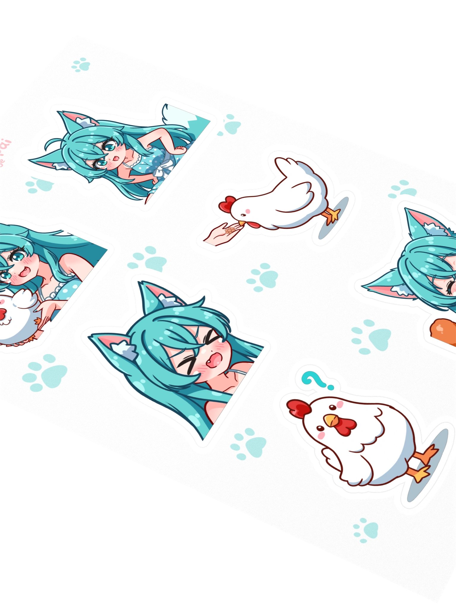 Woofy and the Chicken ☆ Sticker Pack product image (4)