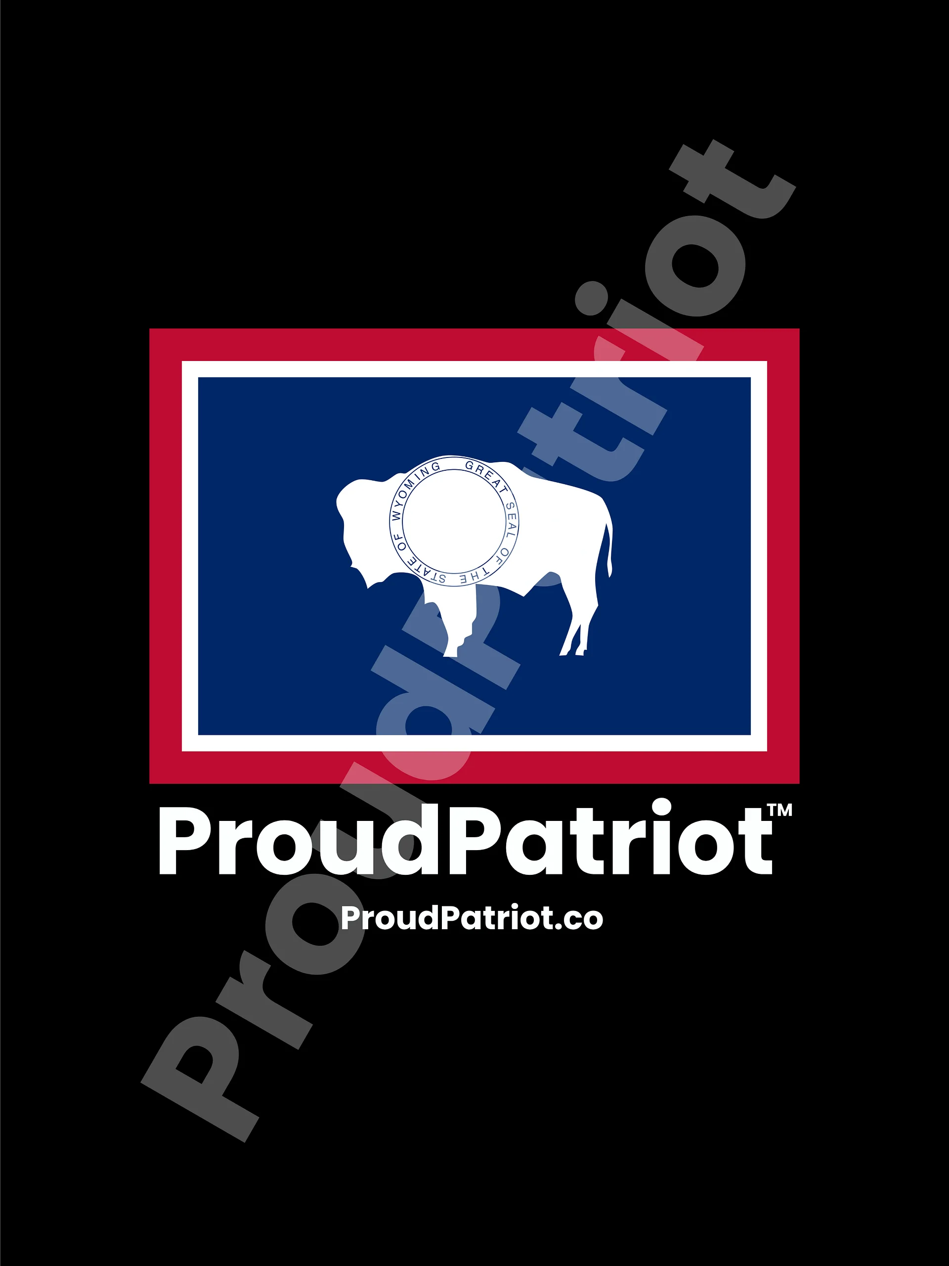 Wyoming Proud Screensaver Dark Mode product image (1)