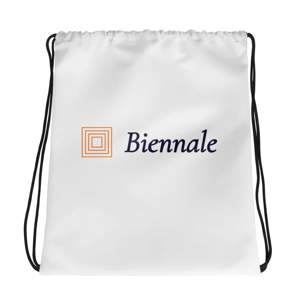 Biennale Geometric Logo Drawstring Bag product image (1)