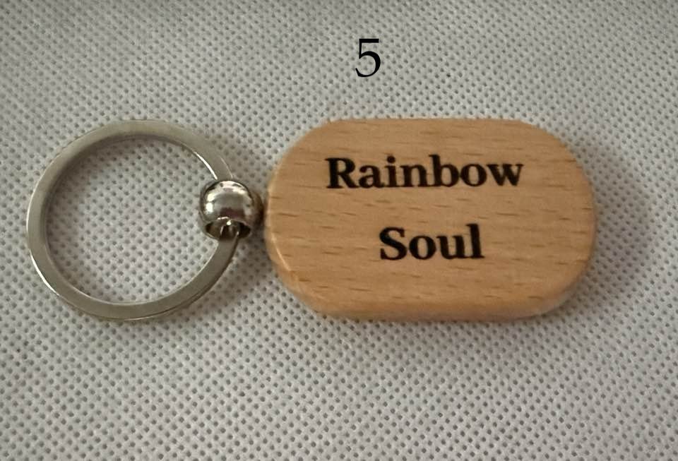 LGBTQ+ Wooden Engraved Keychains | Pride, Love & Identity Designs | Handmade & Meaningful (1) product image (5)