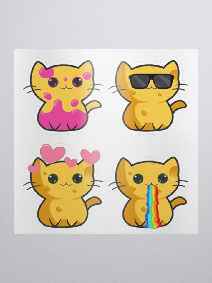 Käsekatzen Sticker V1 product image (1)