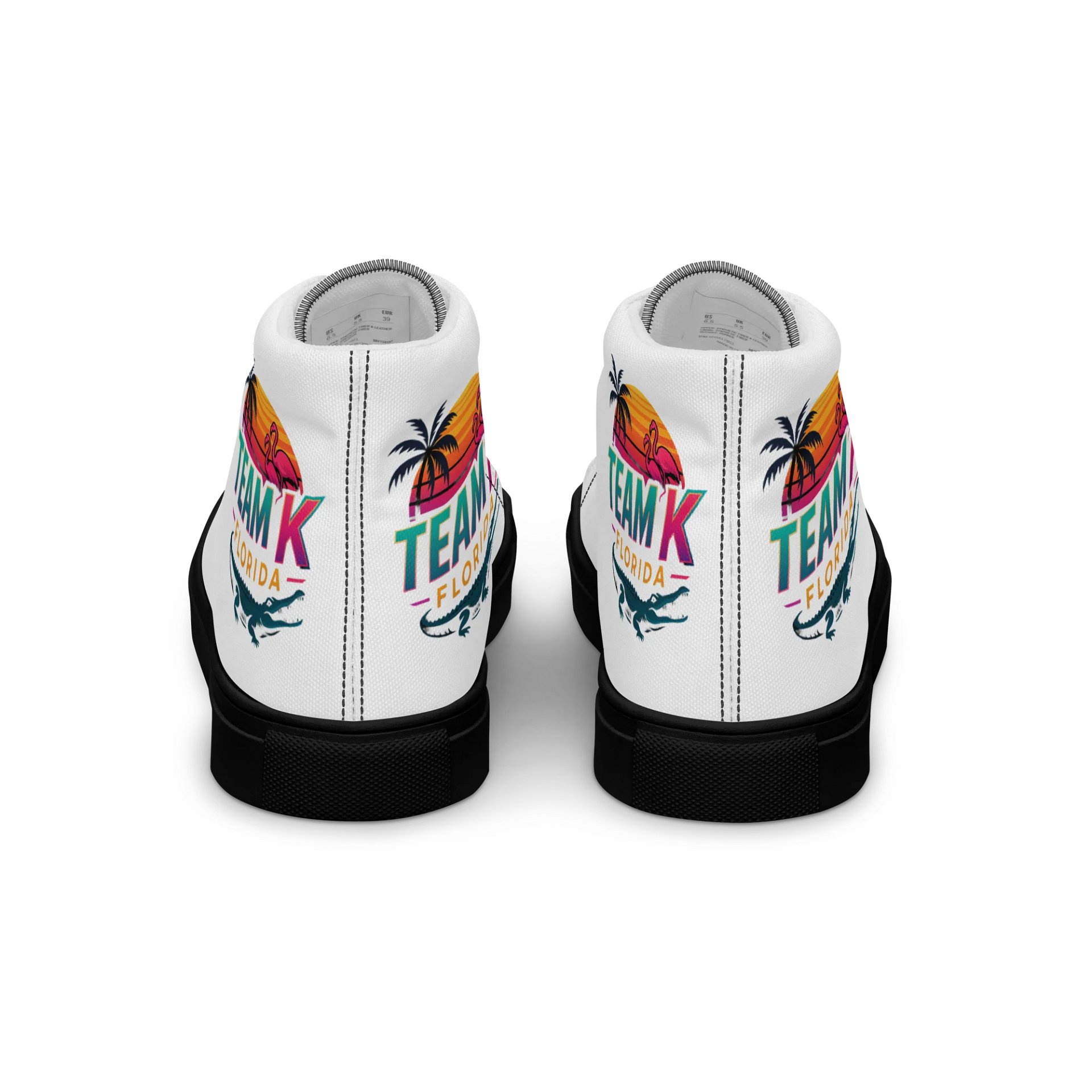 Team K Florida Women's High Top Canvas Shoes product image (4)