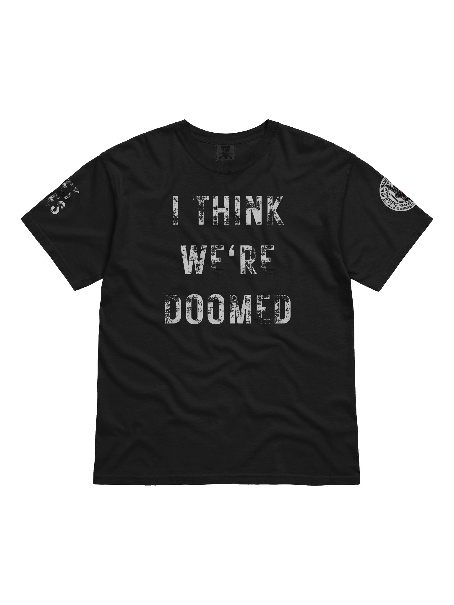 Doomed Wet Eyes Heavyweight Tee product image (1)