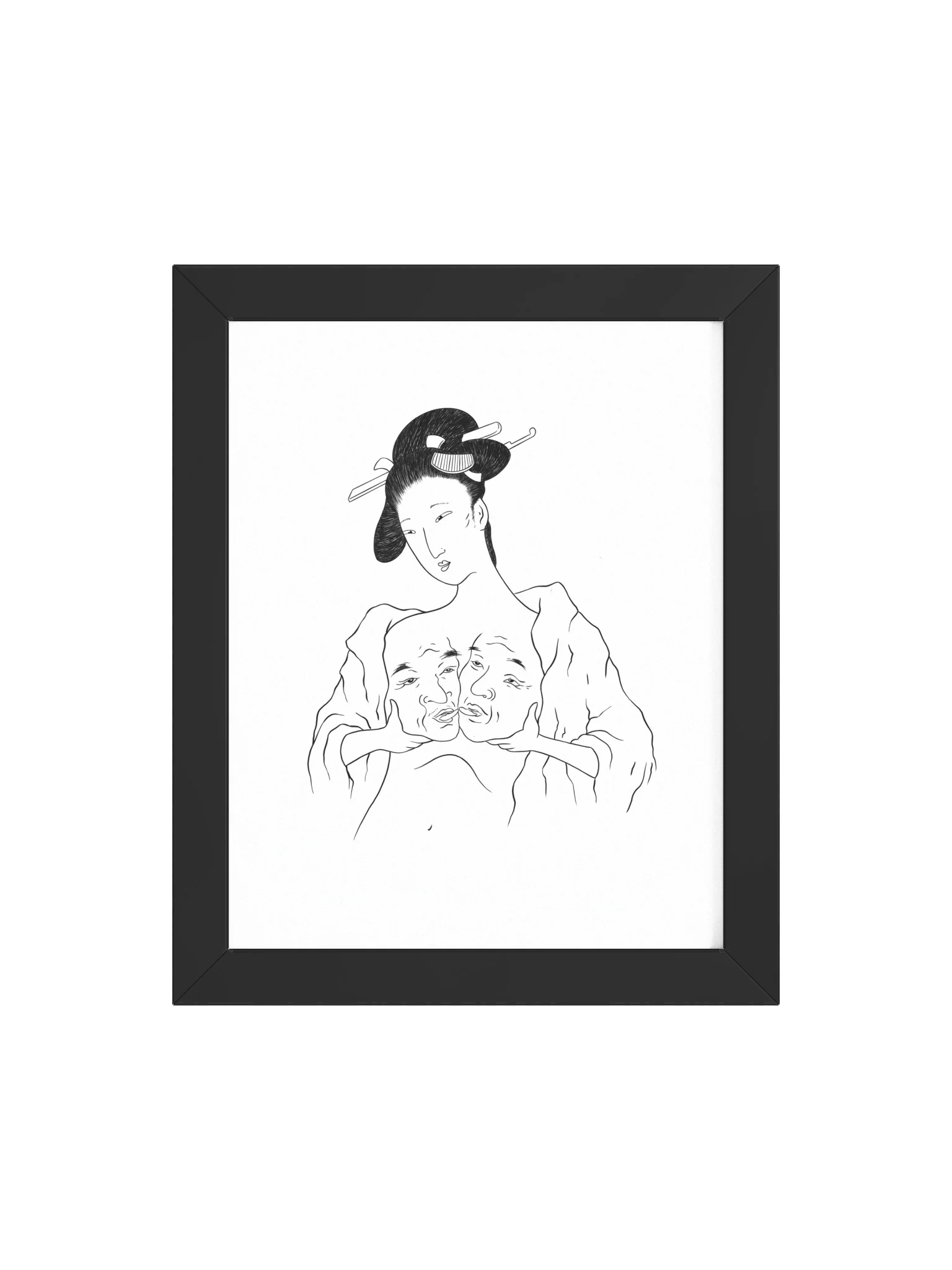 The Kiss framed poster product image (7)