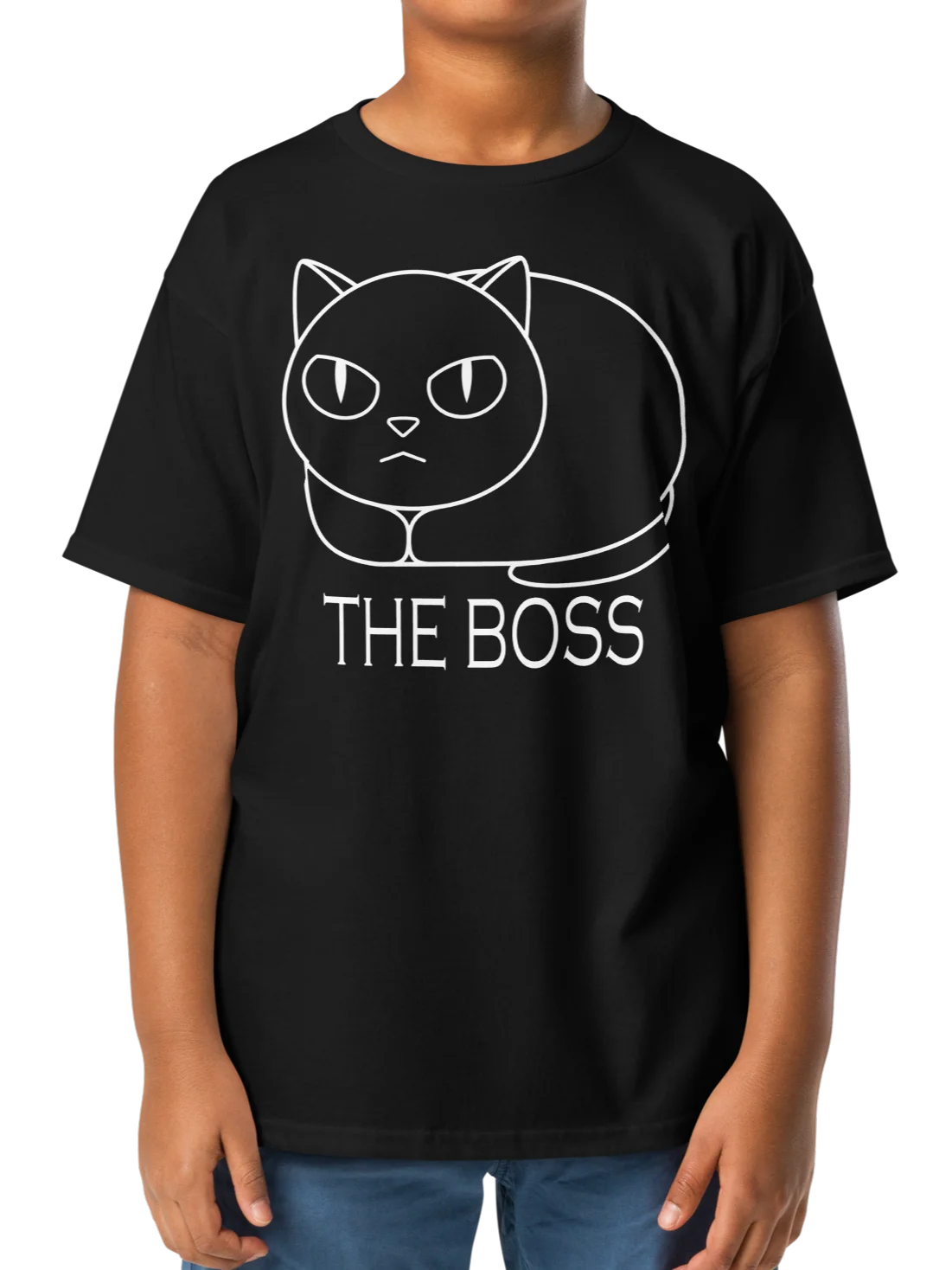 The Boss - Unisex Youth Heavyweight T-shirt product image (2)