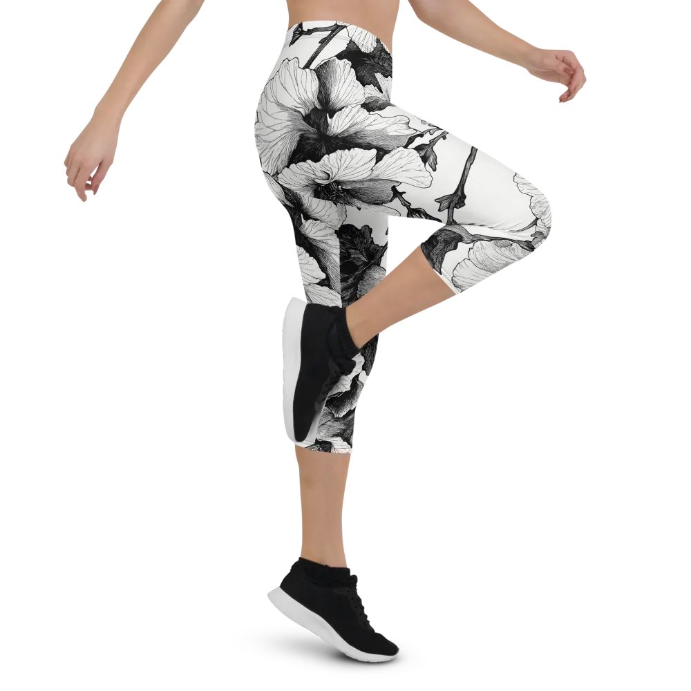 Hibiscus Harmony Capri Leggings product image (4)