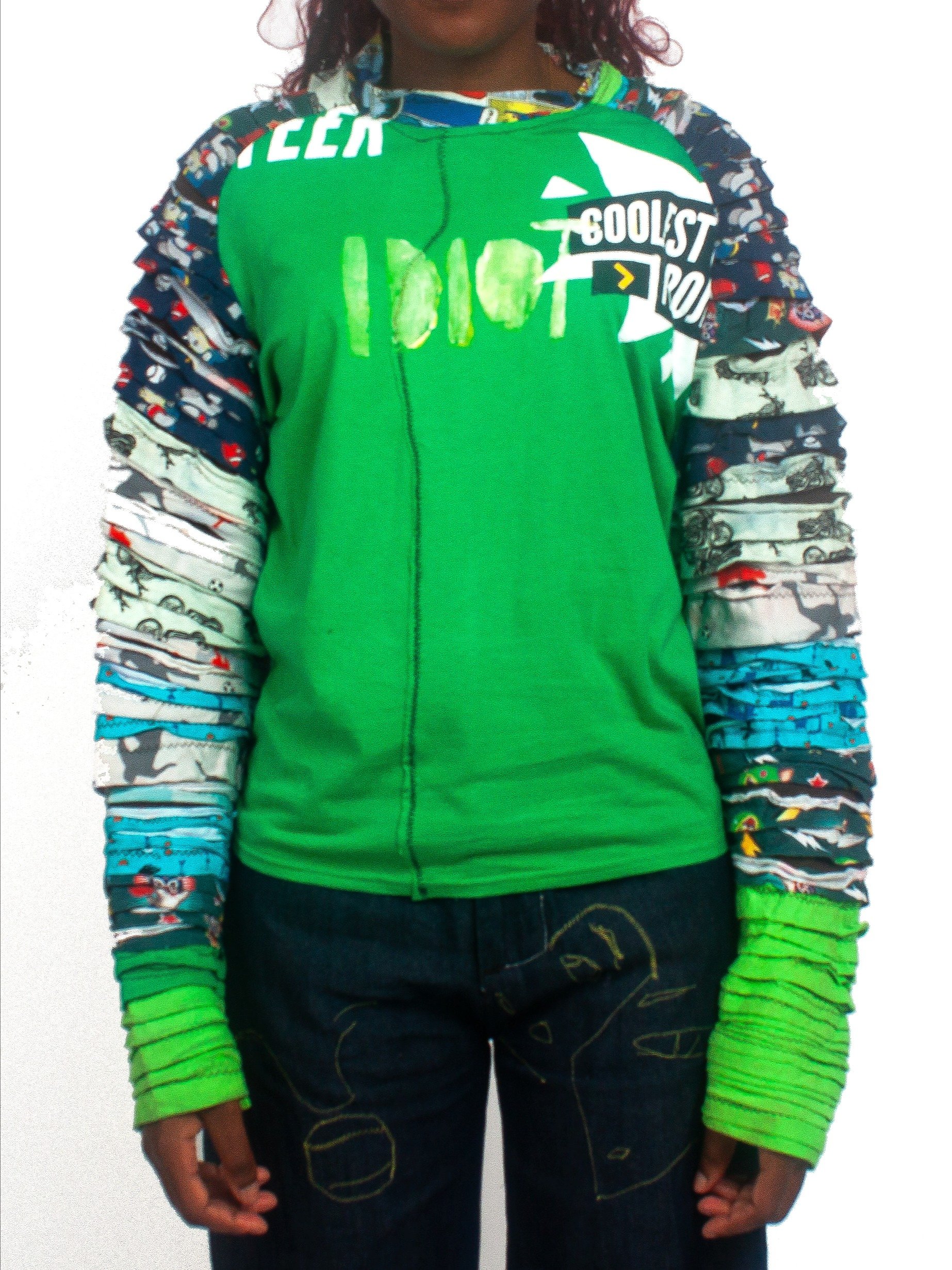 RAPID HEM LONG SLEEVE - GREEN product image (1)