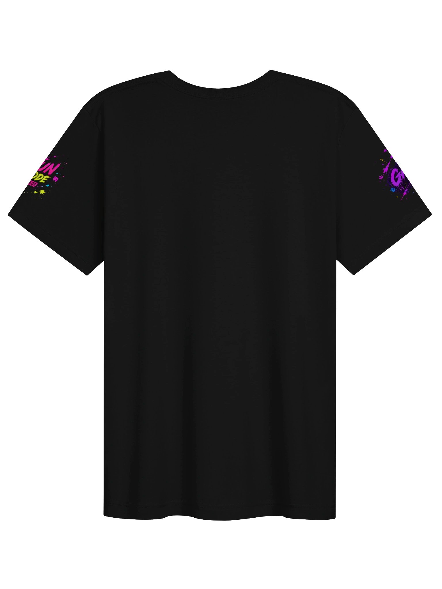 GAJ Fun Mode FM.01 – Neon Chaos Gamer Tee product image (2)