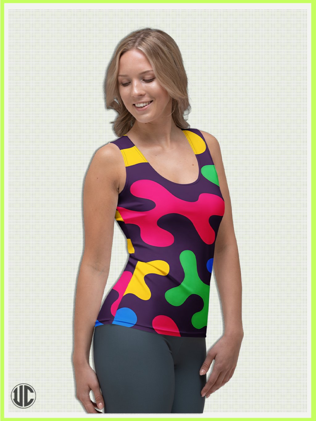 Nova’s Acid Pop – Women’s Tank Top product image (3)