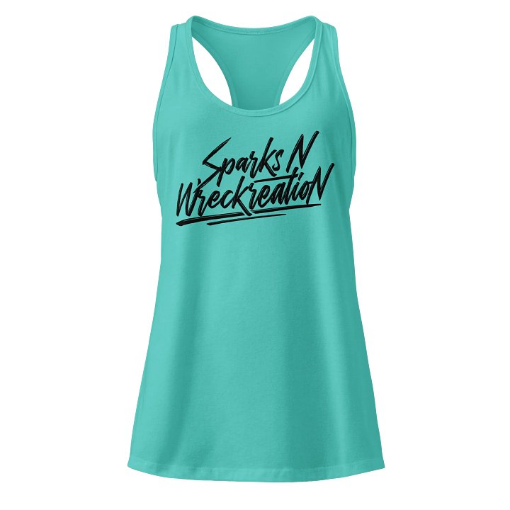 Women's Racerback Tank (Blue) product image (1)