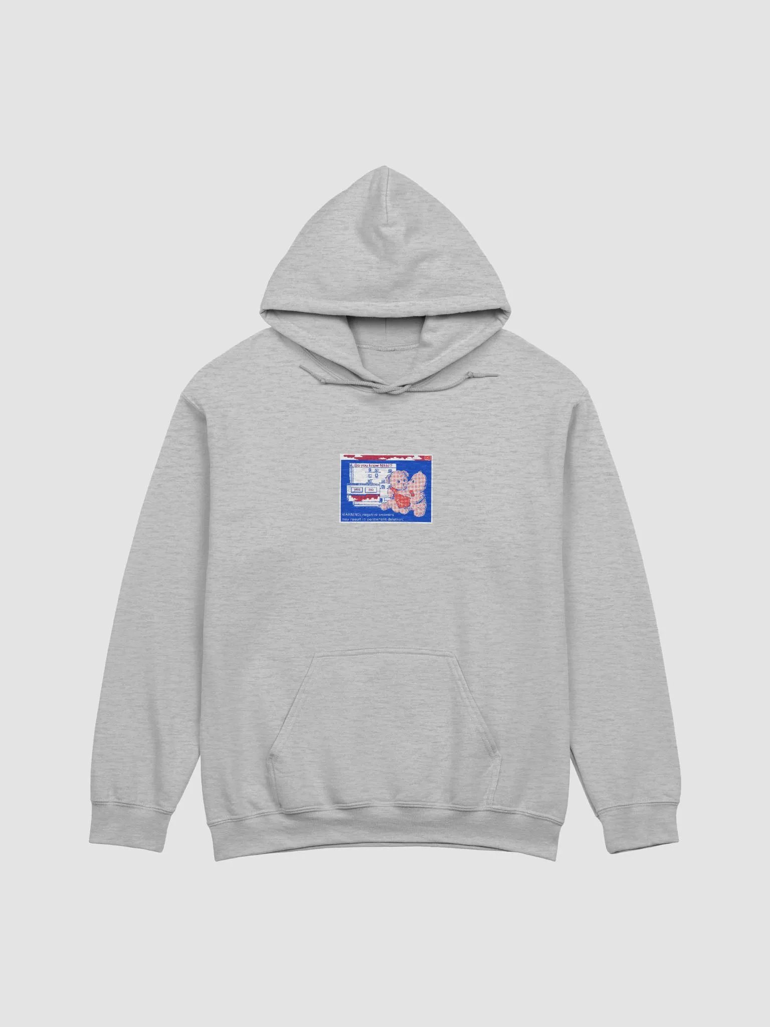 Twin Bears Hoodie - Grey product image (10)