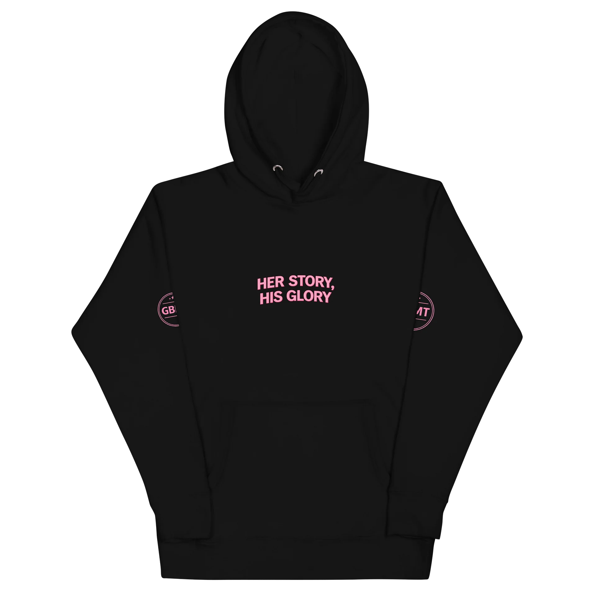 HER STORY, HIS GLORY Hoodie – Faith Statement | Women’s Inspirational Streetwear | GBMT Collection product image (3)