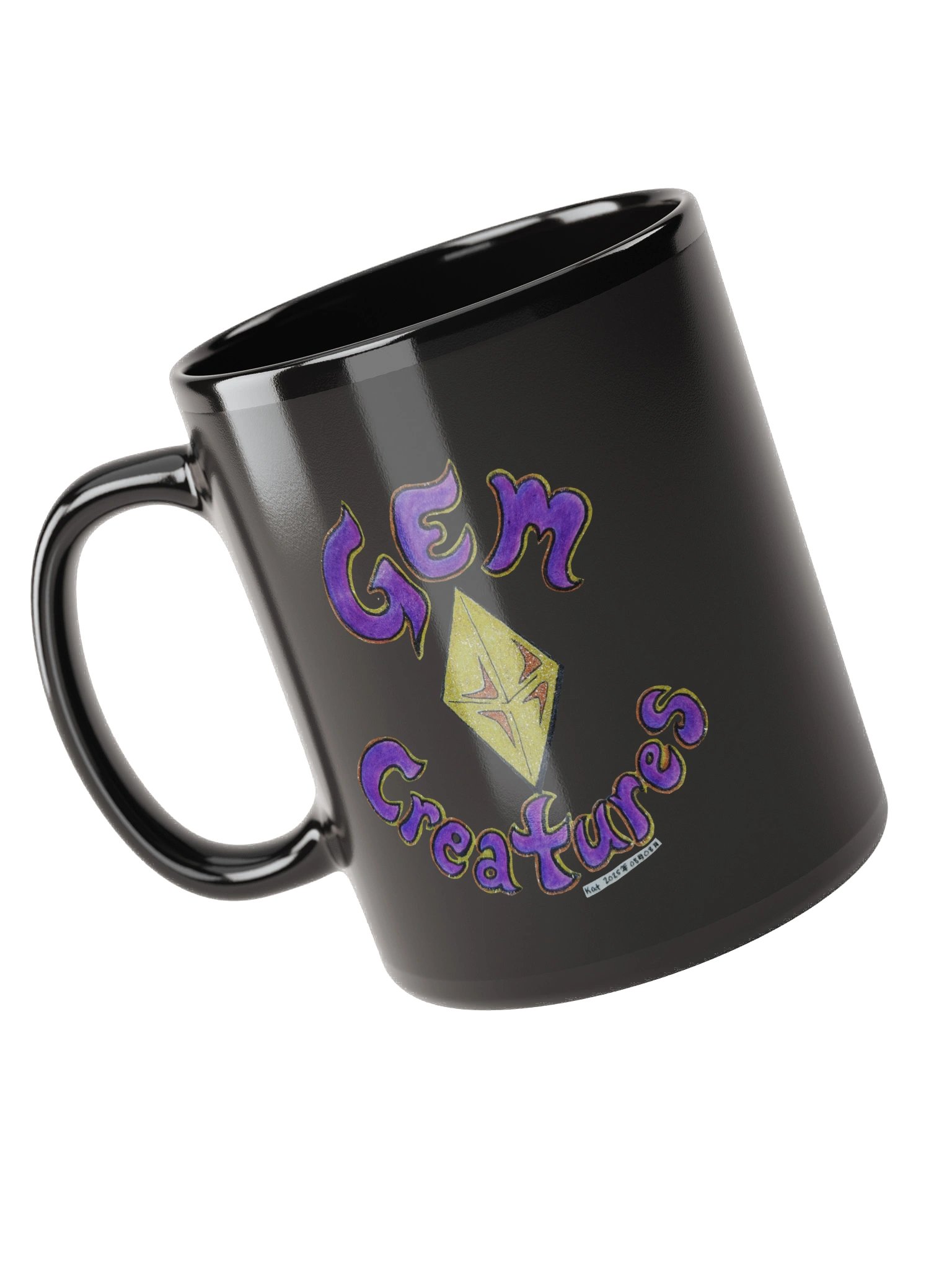 SnakeNeck Tortoise Glossy Mug product image (6)
