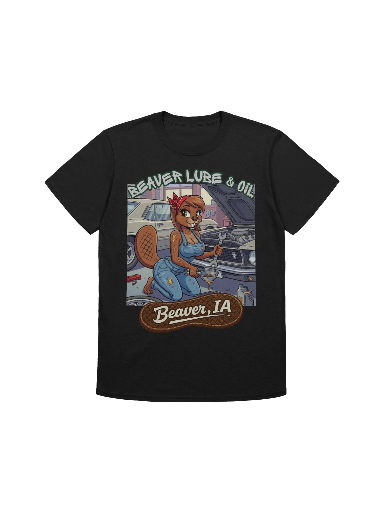 Beaver Lube & Oil T-Shirt product image (1)