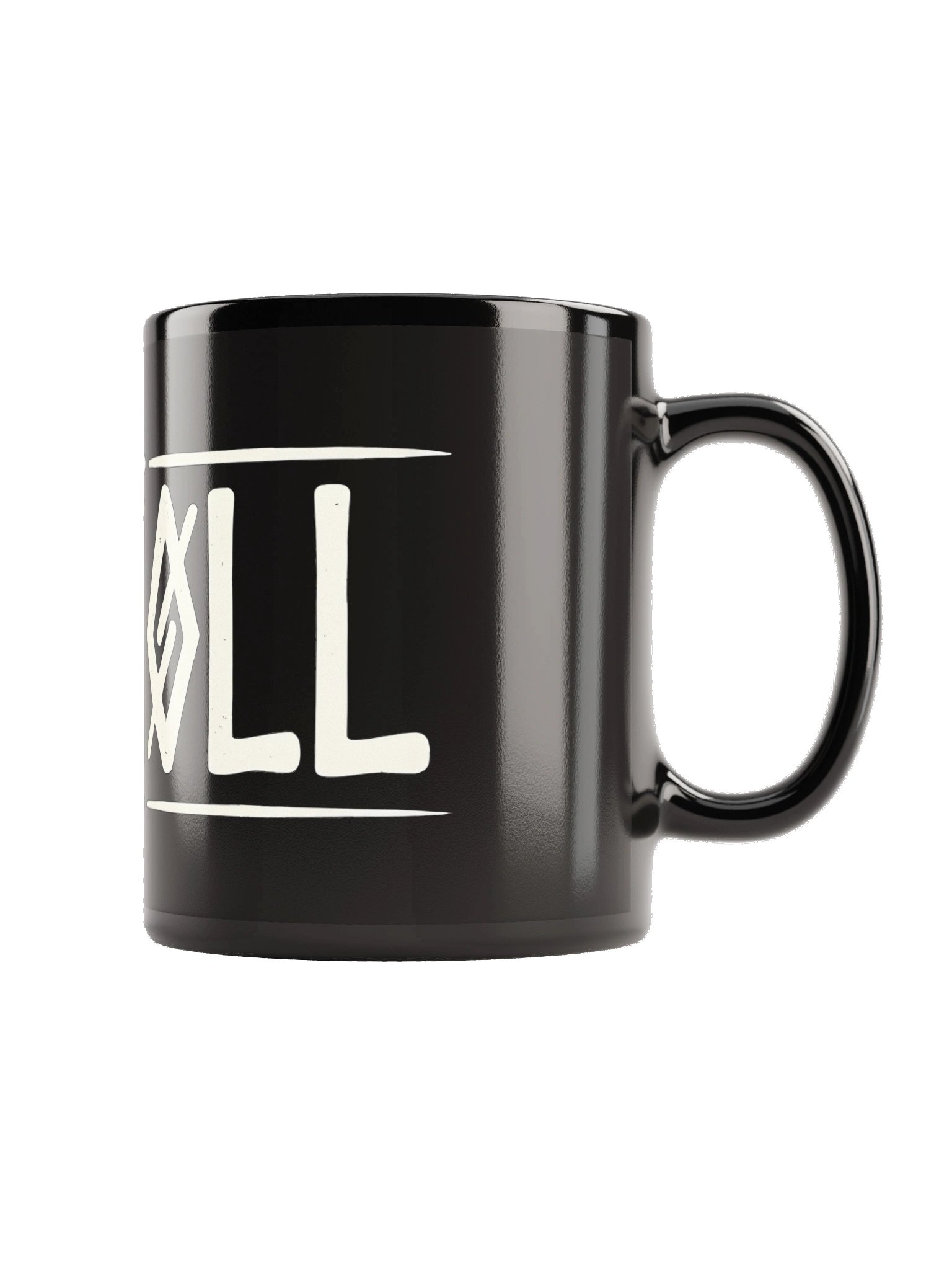 Viking Hardstyle | Valhöll #2 | Schwarze Glanztasse product image (3)