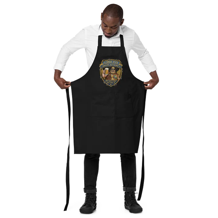 Biker Authority Apron — SOL'S by MötoGraffitti product image (2)