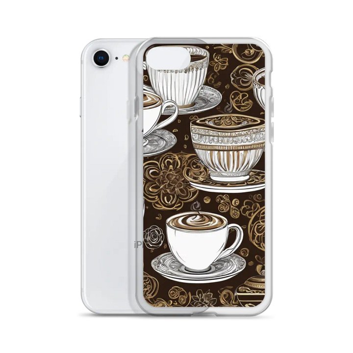 Golden Cafe Delight iPhone Case product image (51)