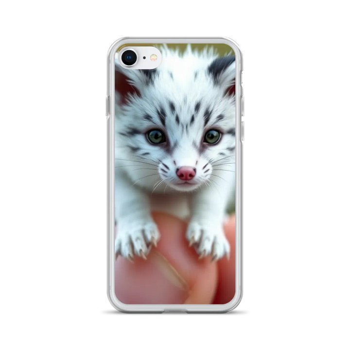 Whimsical Tiny Snow Fox iPhone Case product image (24)