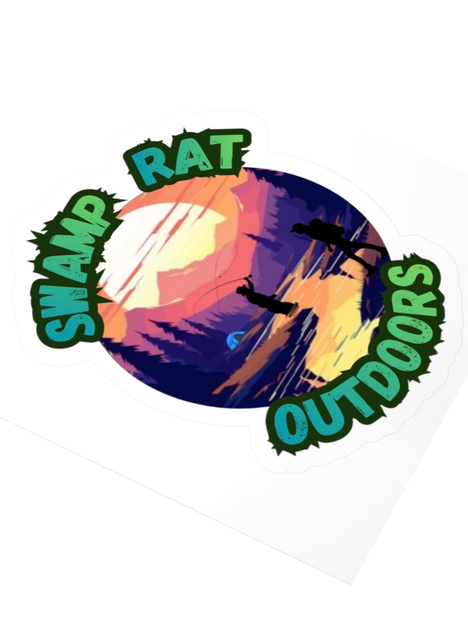 Swamp Rat Logo Sticker product image (3)