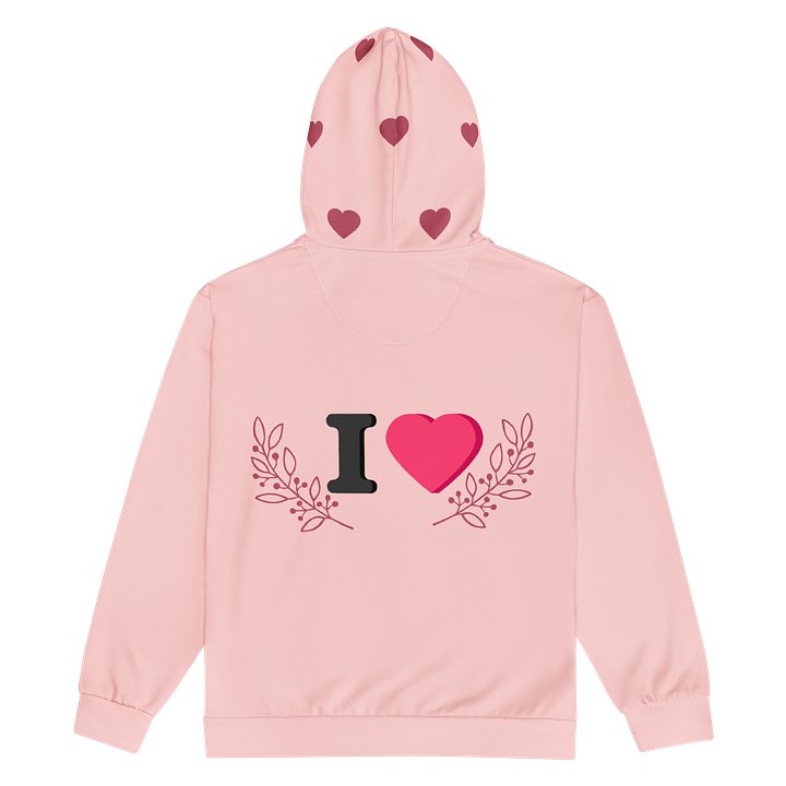 Orm Kornnaphat Valentine Unisex Zip Hoodie product image (2)