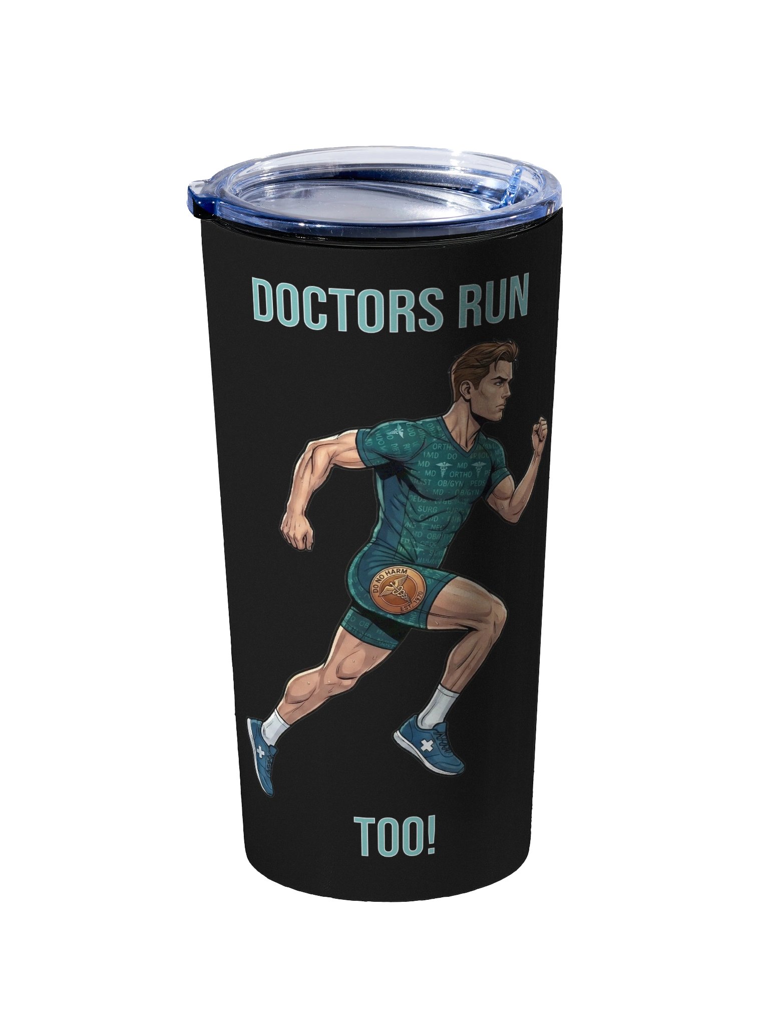 Doctor Athlete 20oz Tumbler | Mens Running Edition product image (2)